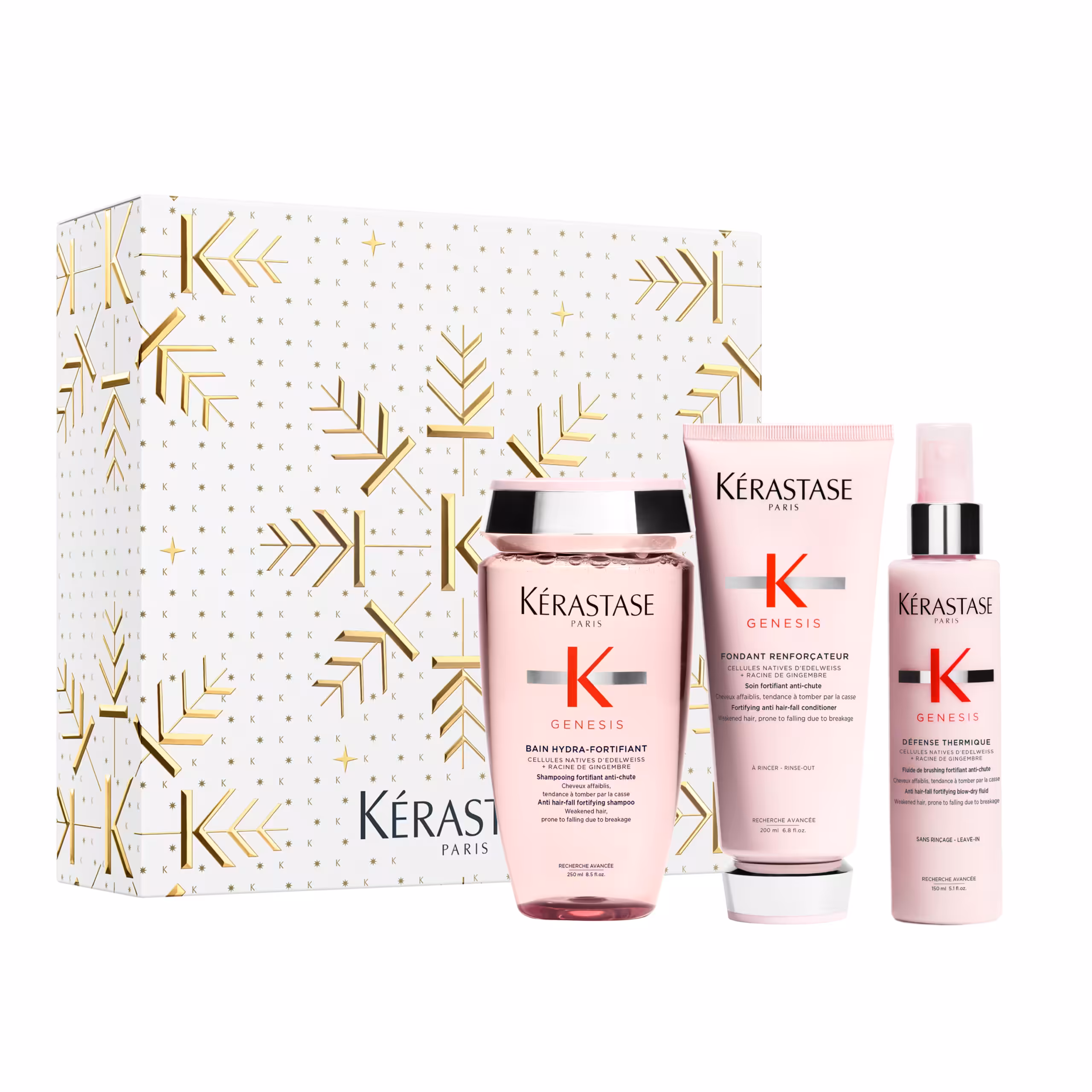 Kérastase Genesis - Coffret de Natal Trio Antiqueda