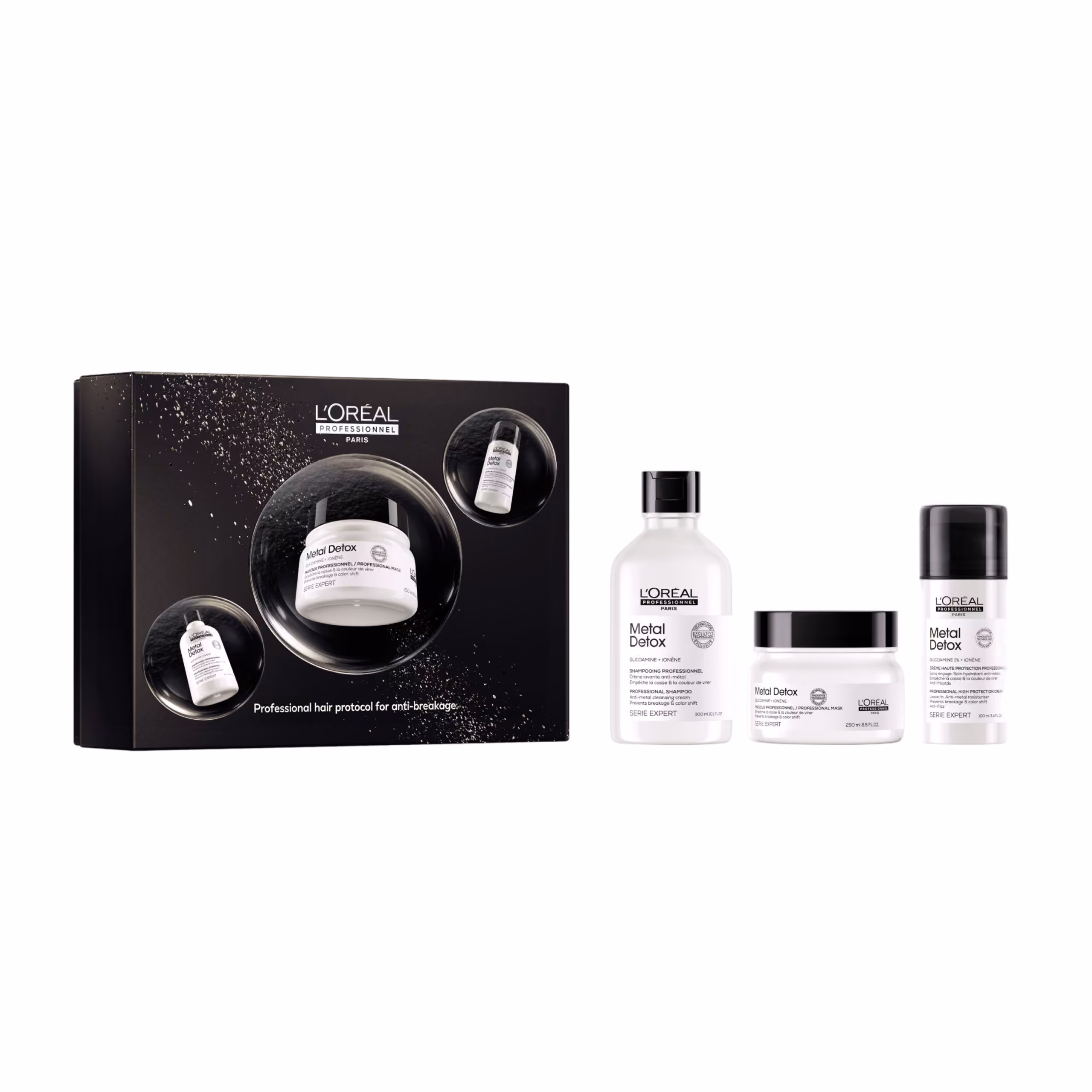 LโOrรฉal Professionnel Coffret Metal Detox Trio