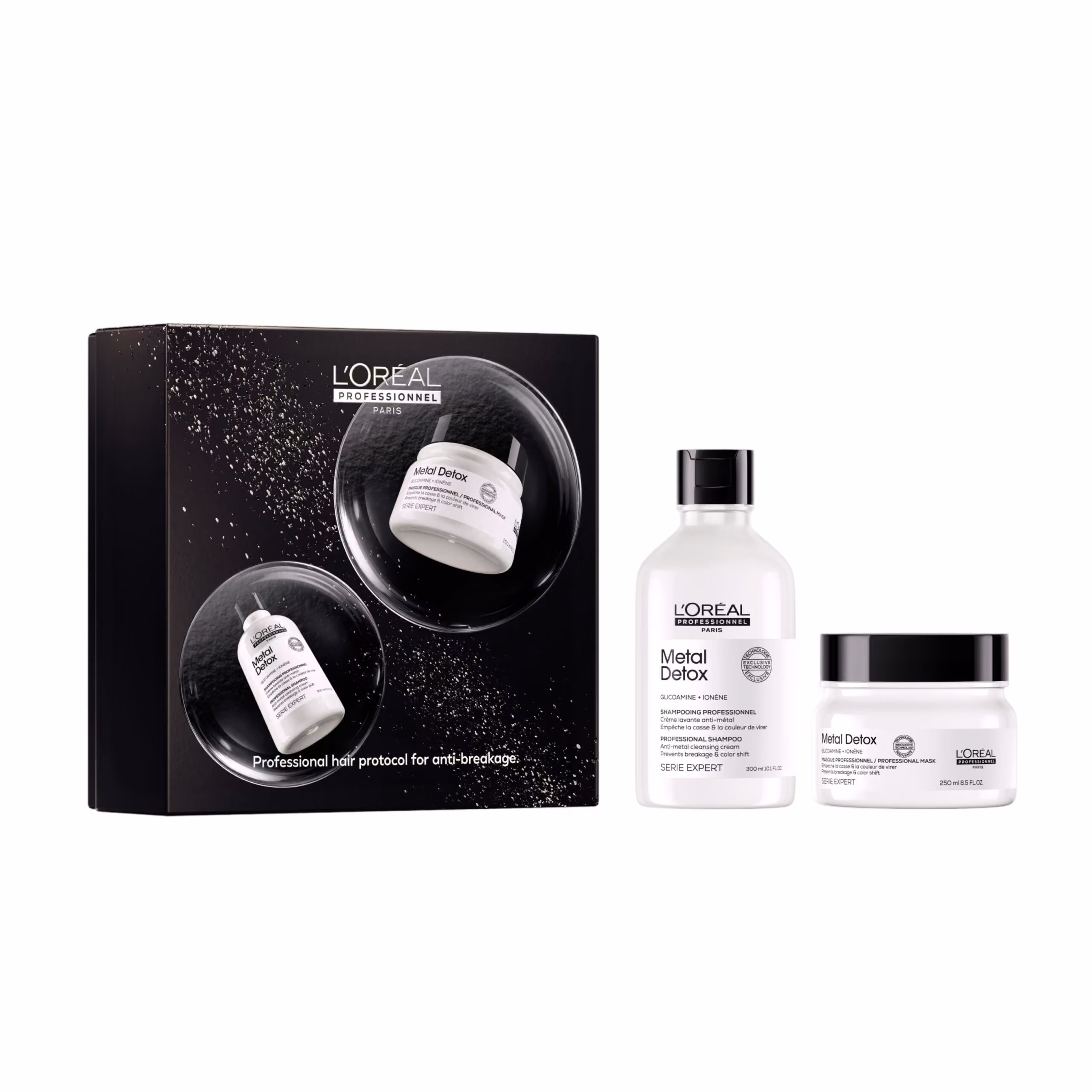 L'Orรฉal Professionnel Coffret Metal Detox Duo