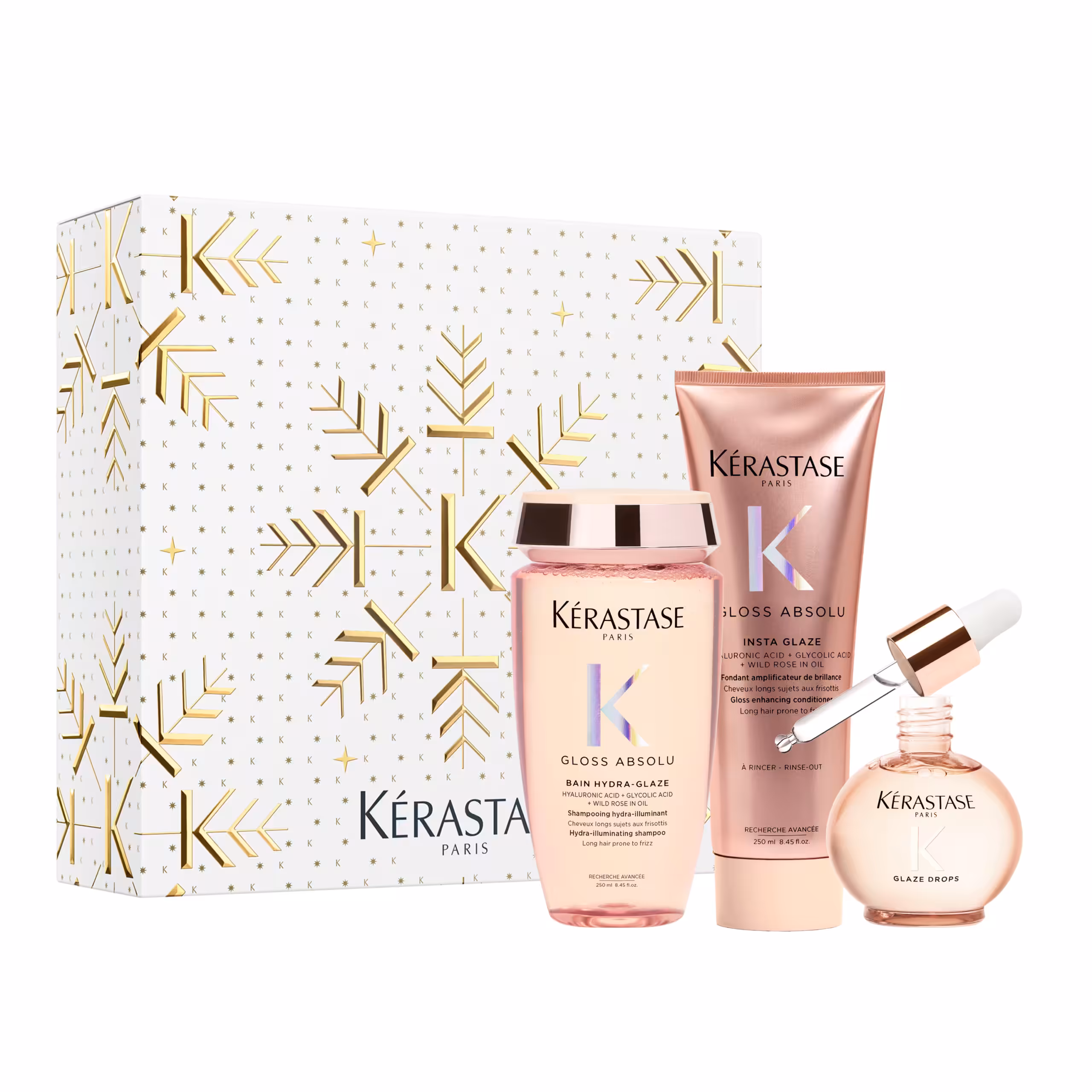 Kérastase Gloss Absolu - Coffret de Natal Anti-Frizz